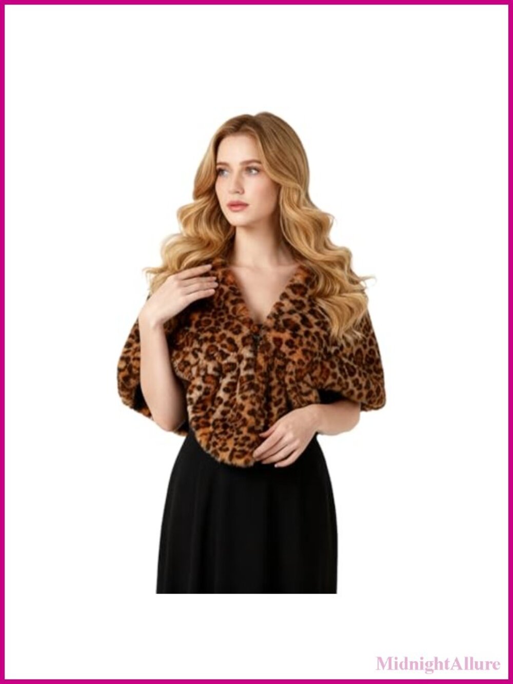 Faux Fur Collar Scarf Wrap Shawl Neck Warmer